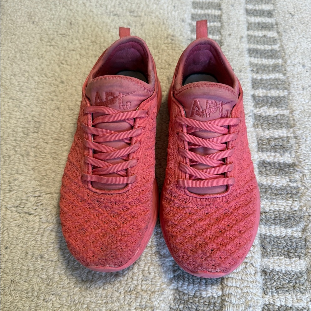 APL Women’s TechLoom Knit Sneaker - Coral